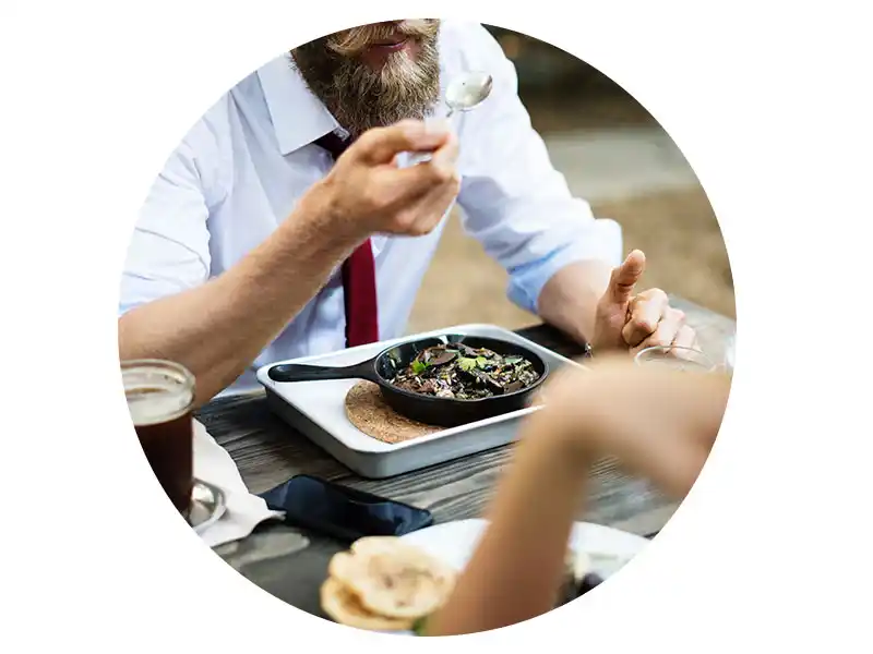 Essen wie bei Freunden