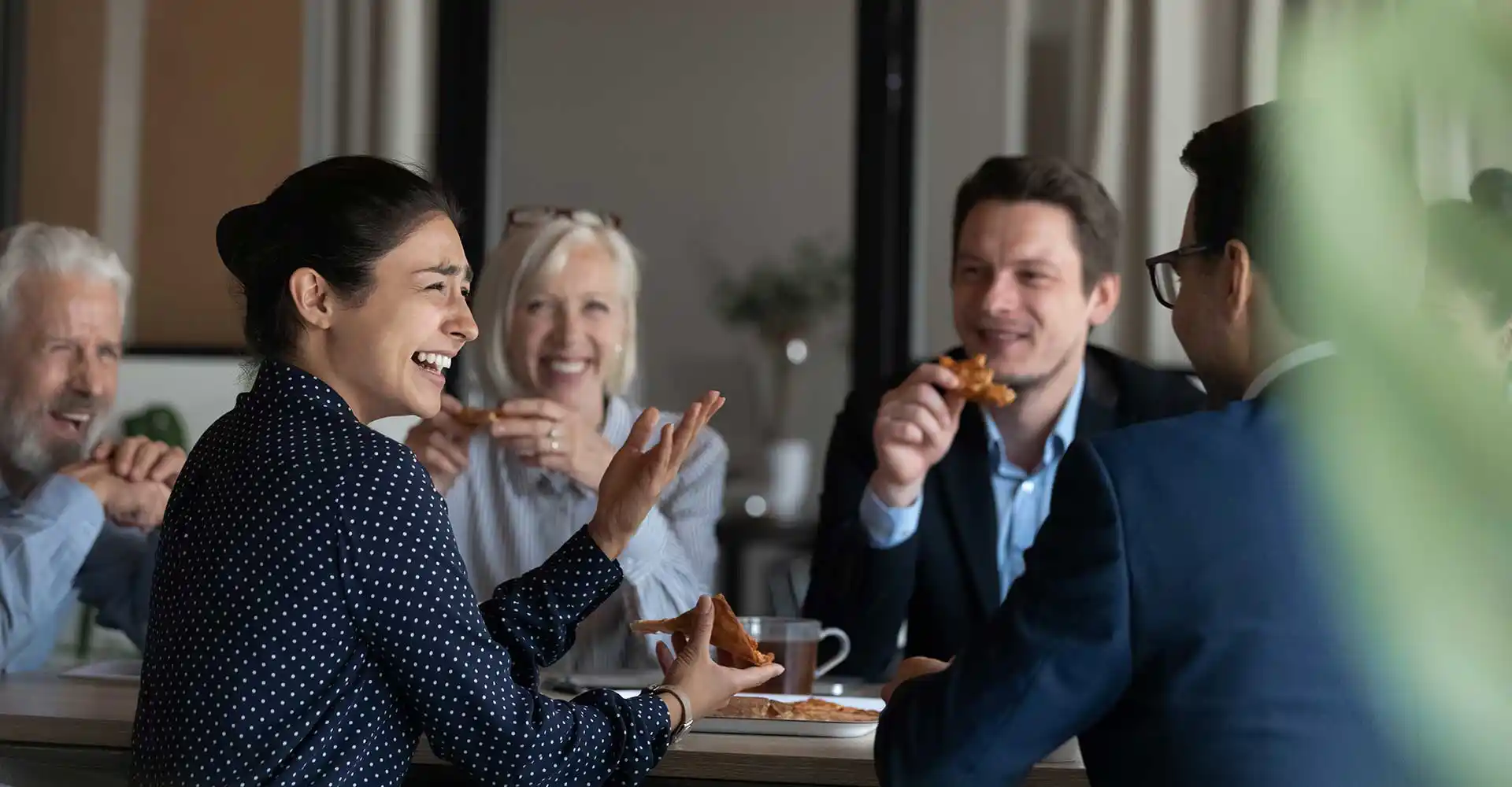 Gemeinschaftliches Mittagessen